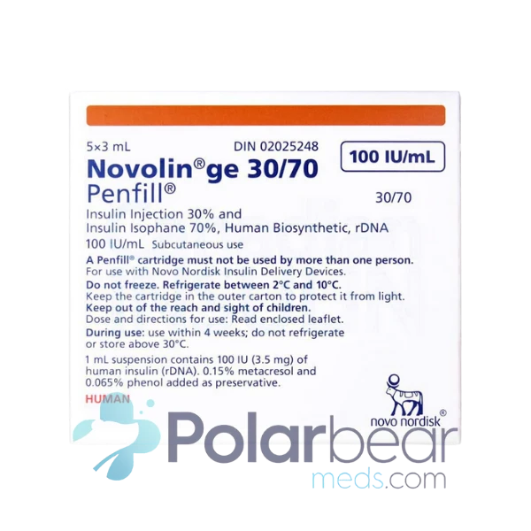 Novolin GE NPH Penfill Cartridge